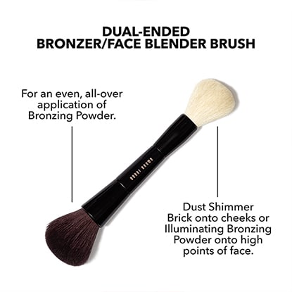 Dual-Ended Bronzer/Face Blender Brush