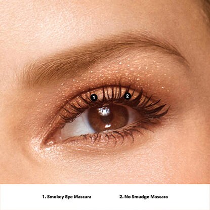 Day to Night Lashes Smokey Eye Mascara & No Smudge Waterproof Mascara Duo