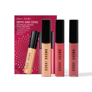 Swipe and Shine Crushed Oil-Infused Gloss Trio