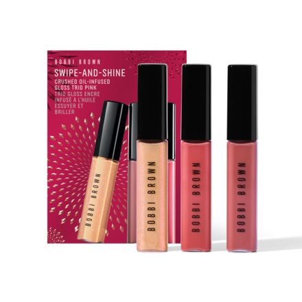 Swipe and Shine Crushed Oil-Infused Gloss Trio